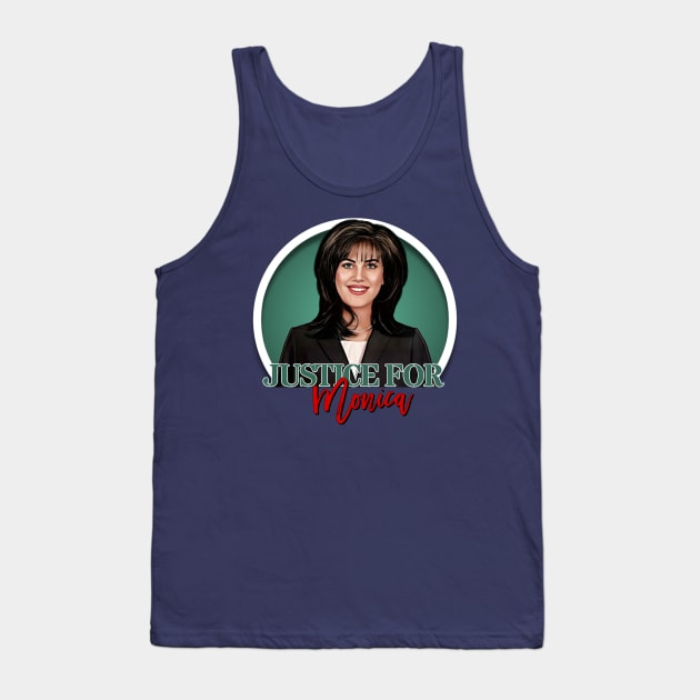 Monica Lewinsky Tank Top by Indecent Designs